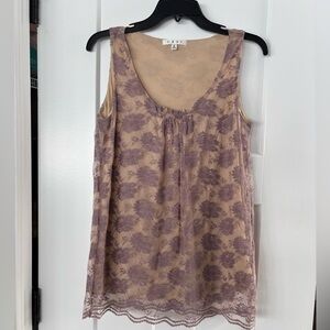 CAbi #663 Intigue lace top S